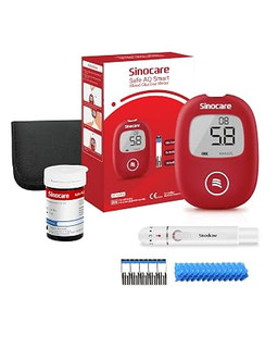 گلوکو متر و اندازه گیری قند خون مدل Sinocare Safe AQ Smart